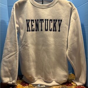 White Kentucky Sweatshirt